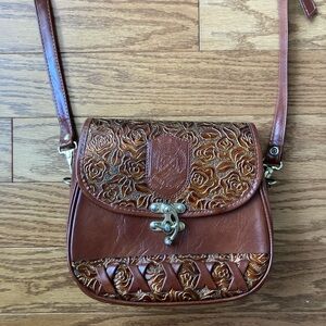 Dina Jordan Vintage Leather Handbag